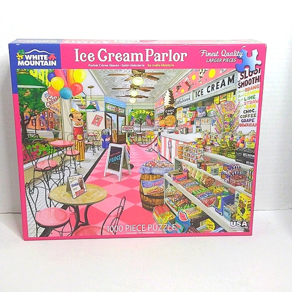 White Mountain Ice Cream parlor 1000 puzzles
